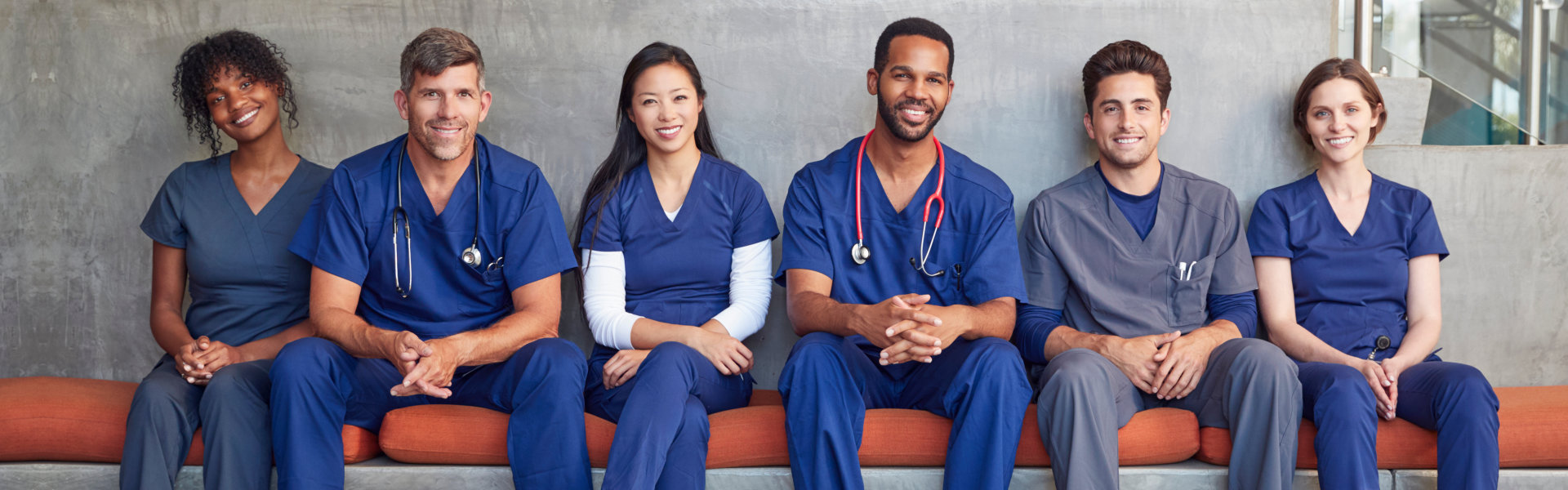 Nurse staffs sitting